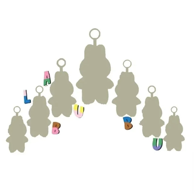 Enamel Macaron Blind Box PVC Cute Doll Figurine Heartbeat Miniature Table Decor Gift for Kids Birthday Party