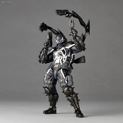 2024 Agent Venom Action Figure CT Version Kaiyodo Anime Figurine Marvel PVC Movable Collection Eugene Thompson Ko Model Toy Gfit