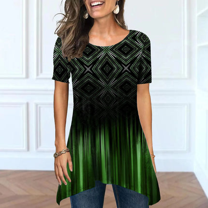 Neue T-Shirt-Grafiken 3D-Diamantform