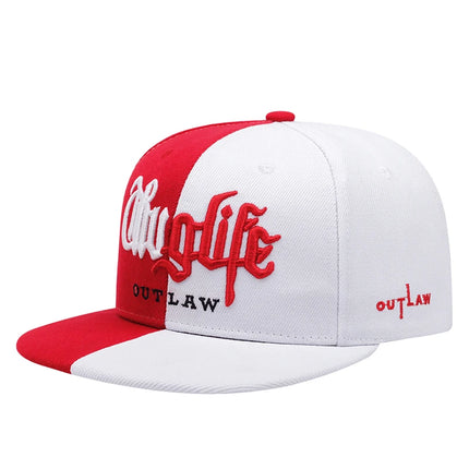 2025 Fashion Fastball CAP Thuglife Embroidery Hiphop Baseball Cap Snapback Hat Adult Outdoor Casual Sun Casual Bone Dropshipping