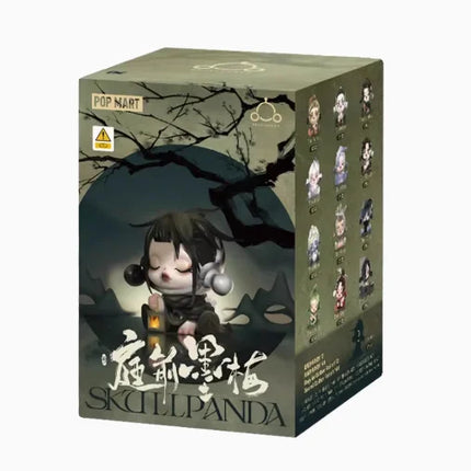Newhigh Qual Popmart Skullpanda Front Ink Plum Series Blind Box Toy Sp Handmade Ornament Trendy Antique  Ornament Children Gift