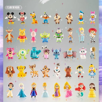 Disney 100th Anniversary Classic Figure Mickey Mouse Donald Duck Princess Elsa Woody Stitch Action Figure Doll Toys Kids Gifts