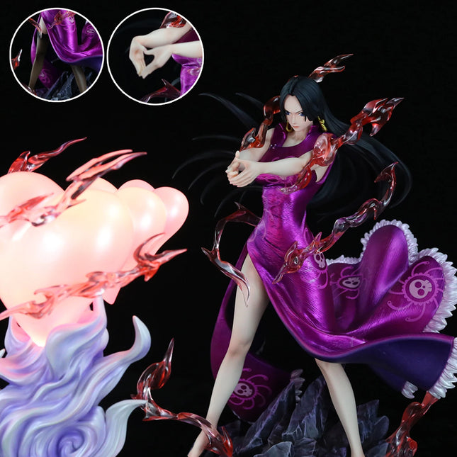 IN STOCK ONE PIECE Boa Hancock Anime Figure Tian Hui Empress 26cm Action Figure One Piece Adult Collection Model Doll Gift