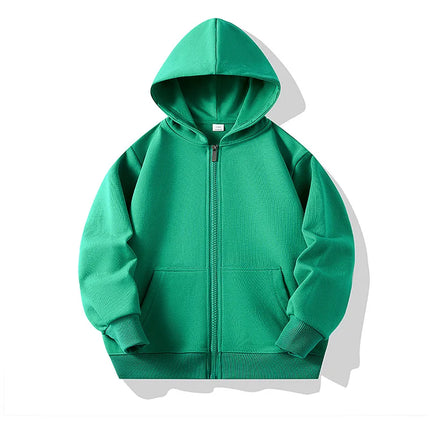 Hoodies for Children 2023 Autumn Zipper Hooded Sweatshirt Infants Boys Girls Clothes Casual Active School Teen Kids Outerwear