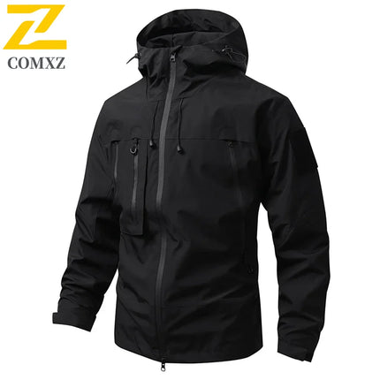 Gorpcore Hiking Jacket Male Motocross Clothing Mountain Camping Waterproof Coat Bicycle Outerwear Chaqueta Cortavientos Hombre