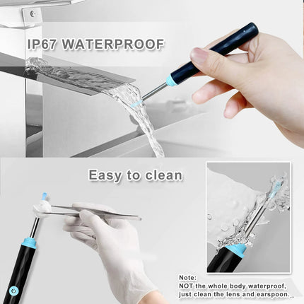 Ear Wax Removal With 5 Ear Scoop, Ear Cleaner With Camera,Ear Wax Remover Tool With 1080P, Rechargeable Earwax Removal Kit