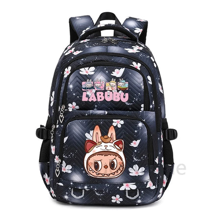 Cute Cartoon Backpackstudent Teenage Children Girl Boy Schoolbag Bookbag Men Women Large Capacity Waterproof Laptop Bag Mochila