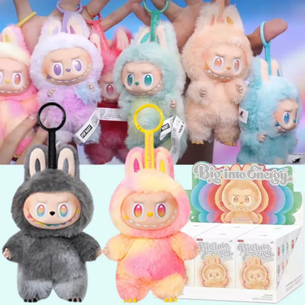1-7pcs NEW Abubu The Monsters V3 Series Blind Plush Box, Vinyl Base Toy, Animated Characters, Mysterious Surprise Box, Keychain.