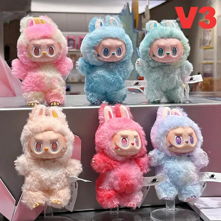 2025 New In Stock V3 The Monsters Big Into Energy Series Vinyl Plush Pendant Blind Box Face Doll Action Figure Keychain Gift