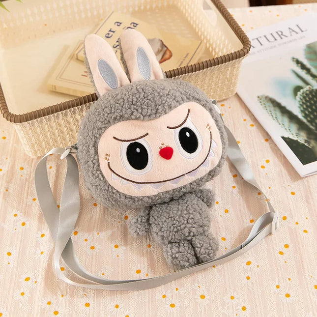2025 New Cartoon bag Cute Plush Bunny Avatar Crossbody Creative Cartoon Shoulder Hand Fashion Bag Coin Purse Plush Bag