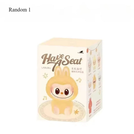 For Labubu Monster Exquisite Collection Series Blind Box Teddy Fluffy Toy Animated Character Face Doll Mystery Surprise Present