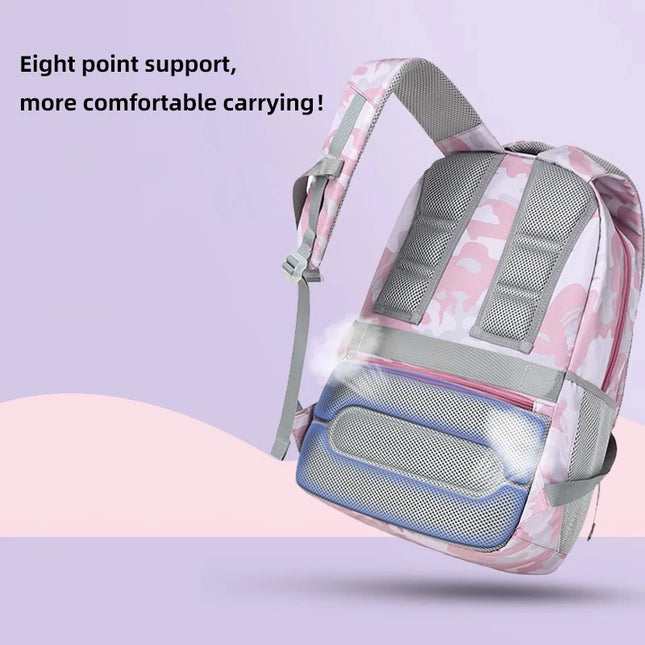 Large Capacity Travel Backpack for Women Waterproof Fashion 17 Inch Laptop Backpacks for Girls Children Schoolbags Male Mochila