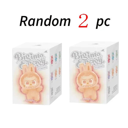17CM la bubu V3 Blind Box Keychain Backpack Decoration Kawaii Kid Anime Figurine Toys Surprise Christmas Gift Mystery Box