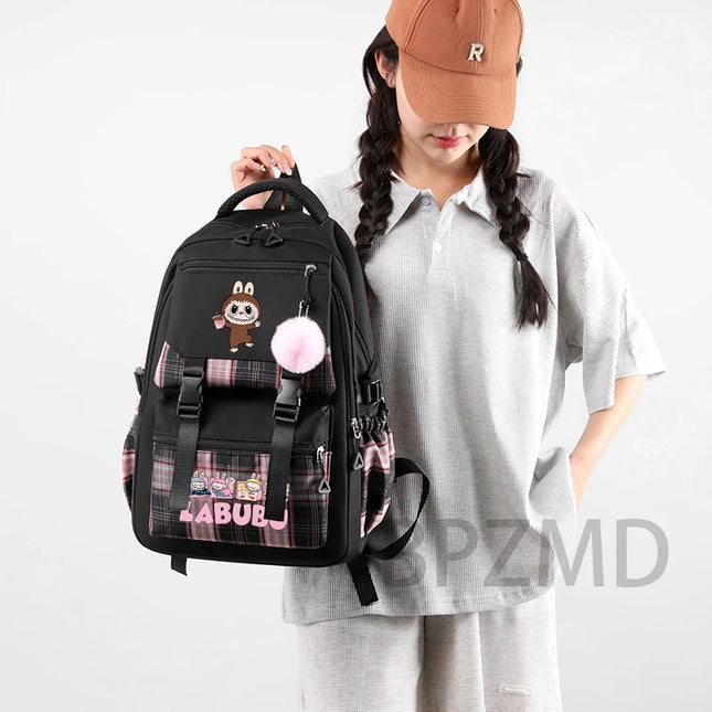 Cute Cartoon Backpack for Teenger Girl Boy Schoolbag Kawaii Student Rucksack Children Schoolbag Laptop Bookbag Travel Bag