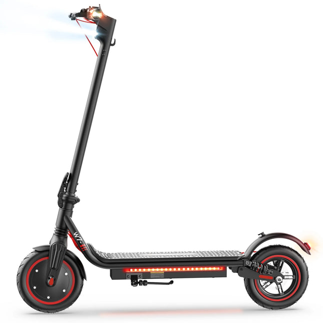 ISCOOTER W7 Adult Electric Scooter 350W Motor E- Scooter 36V7.8AH Battery Electric Scooter 8.5 Inch Road Tire Electric Scooter
