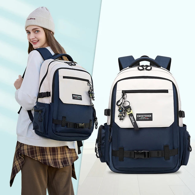 Waterproof Air Travel Backpack Men Large Bags for Women Fashion Children School Bags for Girls 17 Inch Laptop Backpacks Mochila