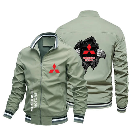 Men's car logo windproof leisure cycling jacket racing suit outdoor travel brand new autumn and winter