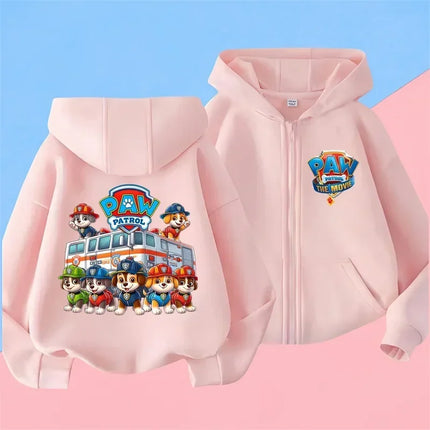 Fashion Disneyland Trip Clothes Caricature zipper Hoodie Children Top Cartoons Disney Kawaii 2025 Girl Clothes Boy Disney Kids