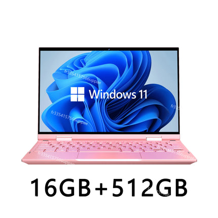 Intel N95 10.95 inch Laptop 360° Flip OLED Touch Screen Aluminum alloy body Windows 11 16GB DDR5 RAM 2TB SSD ROM