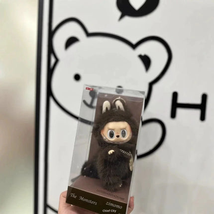 2025 hot selling bubble leader Zimomo Labub gift handmade doll pendant plush toy