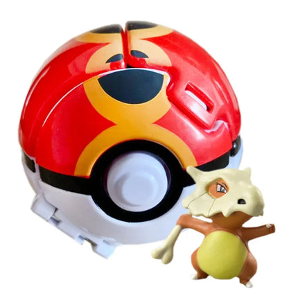 Pokemon Elf Ball Pokeball Anime Figure Cartoons Pikachu Charizard Piplup Kyogre Pocket Monster Pet Anime Action Model Toy Gifts