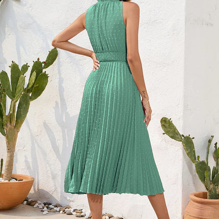 Slim Sleeveless Holiday Beach Dress Fashion Black A-line New In Dresses 2023