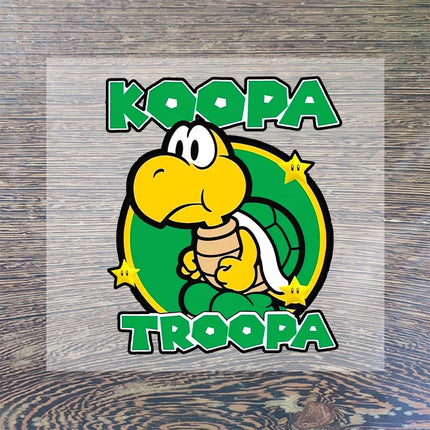 Super Mario Heat Transfer Stickers Cartoon Cute Iron on Patch Decals Clothes Sticker T-shirts Hoodie Clothing Hats DIY Applique