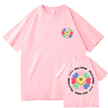 Hello Lovers Niall Horan The Show 2024 T Shirts Retro Women Clothing Harajuku Aesthetic Tshirt Unisex Streetwear Cotton Tops Tee