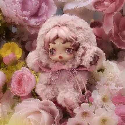 2025 Original Skullpanda Light Weaving Garden Series SP Vinyl Face Plush pendent doll blind box Mystery Box Collection Toys Gift
