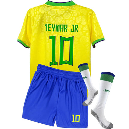 Suit For Children Gifts 22/23 Portugal Home Children's Football Training Suit Set