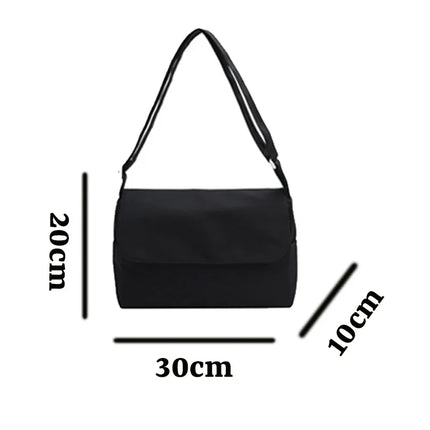 Disney Stitch Nylon Waterproof Shoulder Bag Women Anime Fashion High-capacity Crossbody Bags Students Commute Portable Handbag