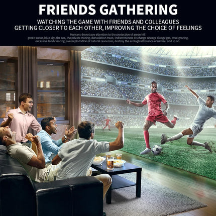 Home Theater YG300 Mini Projector Support 1080P Decoding Built-in Audio LED Projector for Smartphone Notebook 3D Glasses As Gift