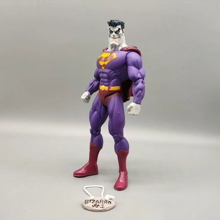 Superman 18cm Action Figure Doll Toys Model Garage Kit Cyber Superman McFarlan Toys Dark Knight Superman