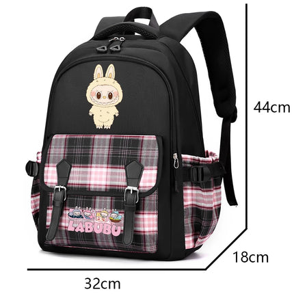 Cartoon Cute Printed Backpack Children Kid Boy Girl Schoolbag Women Large Capacity Waterproof Travel Bag Birthday Gift Mochila