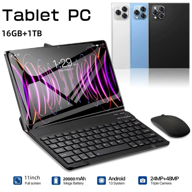 Global Version Original MI Tablet Pad 15 Pro Android 14 16GB+1TB 20000mAh 5G Dual SIM Card WiFi GPS 11inch HD 4K Mi Tablet