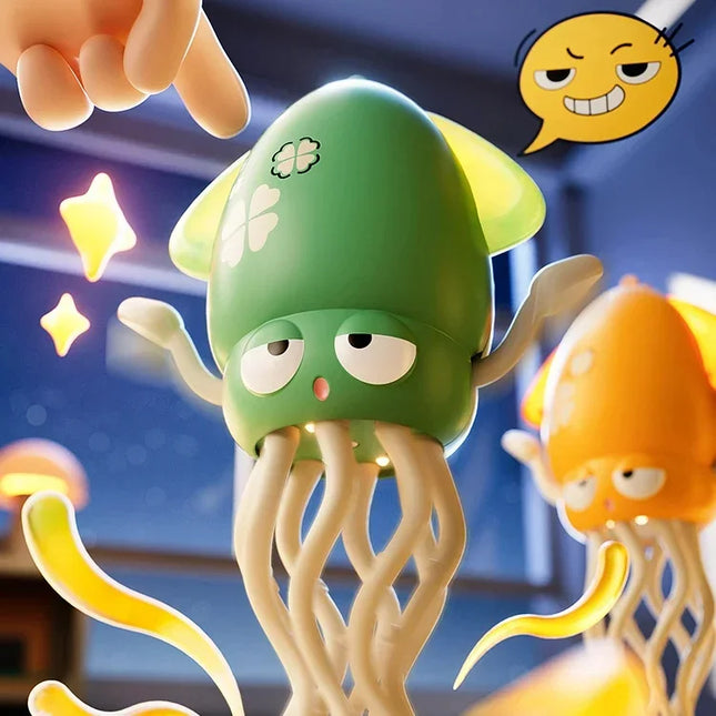 Mini Decompression Toy Demonic Dance Octopus Toy Fishing 3 To 6 Years Old Child Birthday Gift