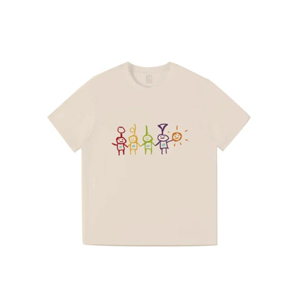 Summer Cotton T Shirts Women Kawaii Printed Shirt Funny Graphic Korean Clothing Top Harajuku Ulzzang Tshirt Female Oversized Tee