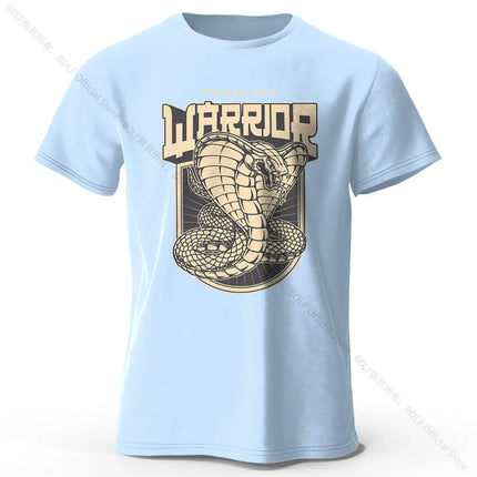 Classic Printed 100% Cotton T-Shirt, Ultra Soft & Breathable Round Neck Short Sleeve Tee for Men & Women