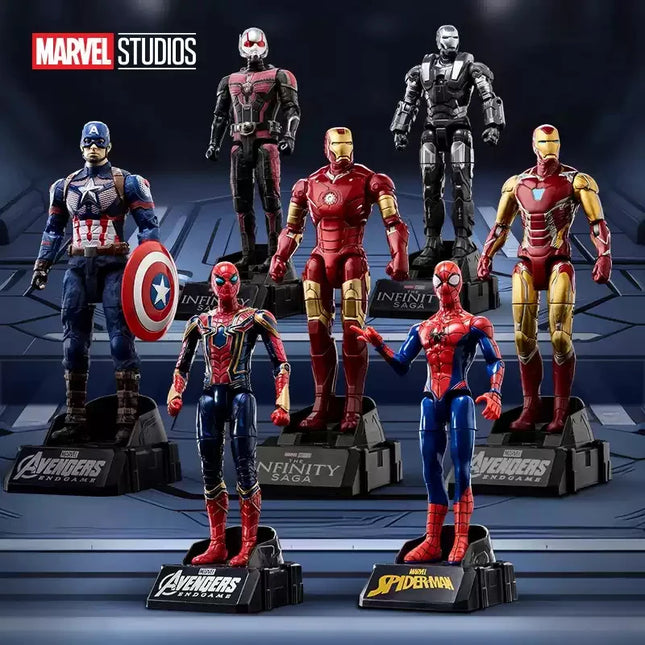 Marvel Legends Joints Mobility Deformable Anime Action Figure Iron Man SpiderMan Captain America Ant-Man War Machine Kids Toys