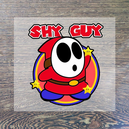 Super Mario Heat Transfer Stickers Cartoon Cute Iron on Patch Decals Clothes Sticker T-shirts Hoodie Clothing Hats DIY Applique