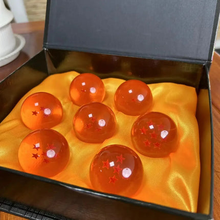Collectible Medium Crystal Glass Stars Balls(27,35,43,57,76MM in Diameter) (D-3.5) Dragon Ball Z  Action Figure