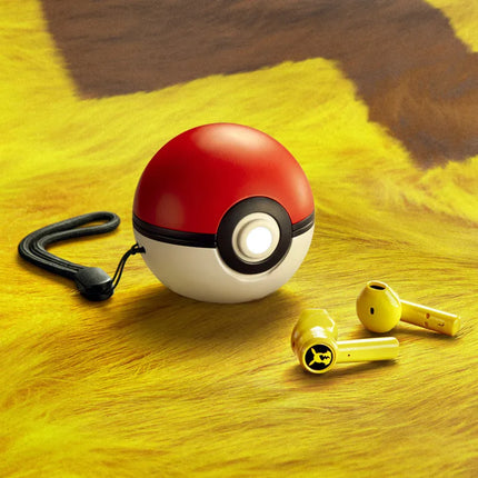 Pokemon Pikachu Earphones 5.0 Wireless Bluetooth Sport Noise Reduction Headphones Touch Control Microphone Universal Gift
