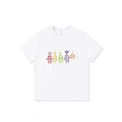 Summer Cotton T Shirts Women Kawaii Printed Shirt Funny Graphic Korean Clothing Top Harajuku Ulzzang Tshirt Female Oversized Tee