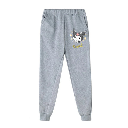 Children's Hoodies Child Sweatshirt Girls Cute Cartoon Hello Kitty Kuromi and Friend Sanrio Animal Printed Kids Zipper Clothes