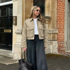 khaki / L