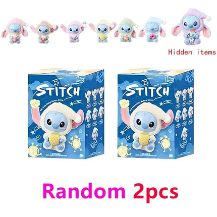 Hot! Stitch Eat Something Before Sleep disney blind box Anime Figure Stitch Mystery Box Doll Pendant Gift for Birthday Surprise