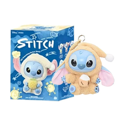 New Stitch Blind Box Bag Eat Some Thing Before Sleep Series Vinyl Pendant Cute Doll Mystery Box Fluffy Doll Birthday Gift