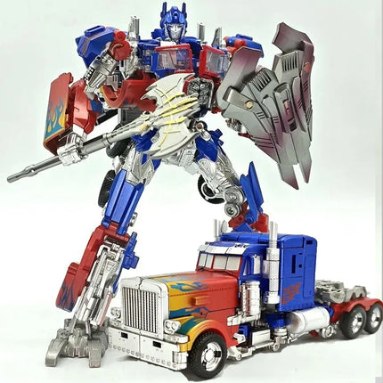 Transformation Toy Baiwei Optimus Commander Robot TW1022 Trailers Model CY01 Tactical Container TW1122 Action Deformation Figure