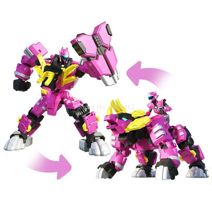 Mini Force 2 Super Dino Power Transformation Robot Toys Action Figures MiniForce X Simulation Animal Deformation Dinosaur Toy