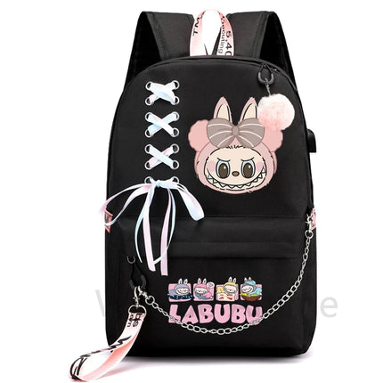 Cute cartoon Printed Backpack Large Capacity Waterproof Cartoon Bagpack Kawaii Student Schoolbag Women Travel Bag Kid Gift